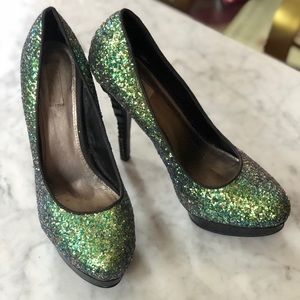 Rachel Roy Keedan platform pumps